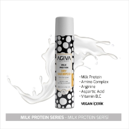 Sampon uscat - AGIVA - Milk Protein - 200 ml 