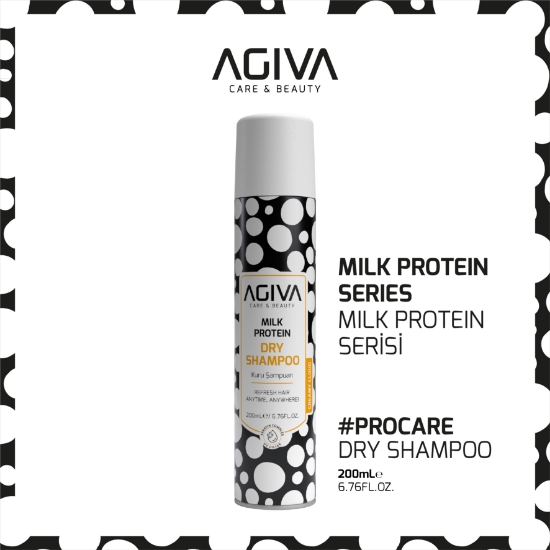 Imagine Sampon uscat - AGIVA - Milk Protein - 200 ml 