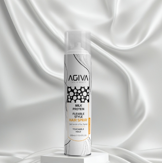 Снимка на Лак за коса - AGIVA - Milk Protein - 250 ml  