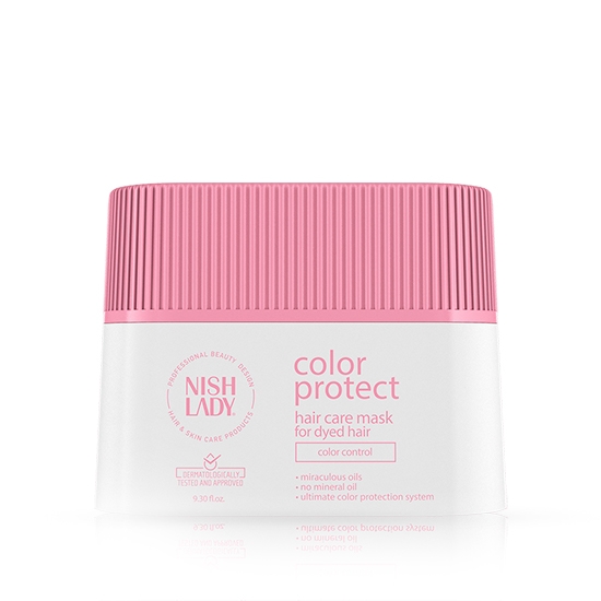 Снимка на Masca pentru parul vopsit - NISH LADY -  COLOR PROTECT - 275 ml 