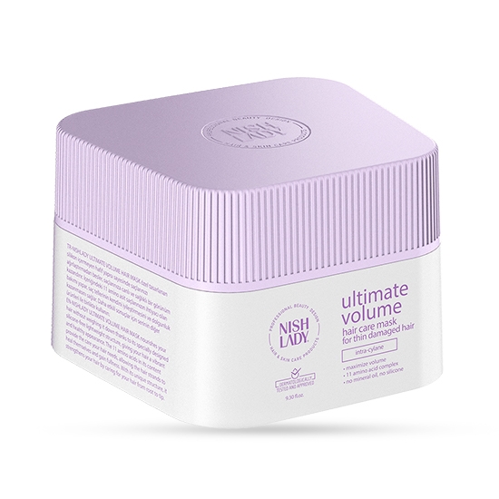Снимка на Masca pentru parul deteriorat - NISH LADY -  ULTIMATE VOLUME - 275 ml 