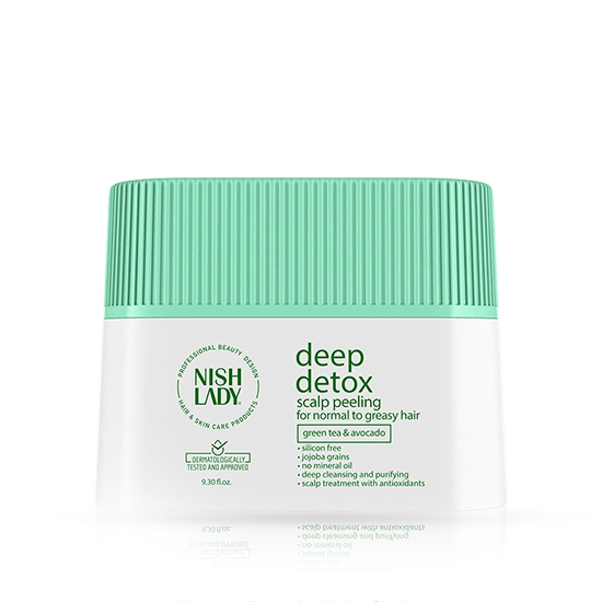 Снимка на Masca/scrub pentru scalp - NISH LADY - DEEP DETOX - 275 ml  
