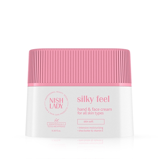 Снимка на Crema pentru fata si maini - NISH LADY -  Silk Feel - 275 ml  