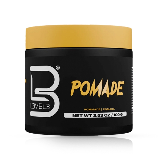 Снимка на Бляскава вакса за коса - L3VEL3 -  Pomade  - 100 ml 