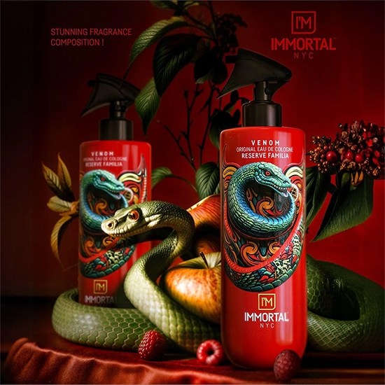 Снимка на Афтършейв одеколон - IMMORTAL - Venom - 500 ml