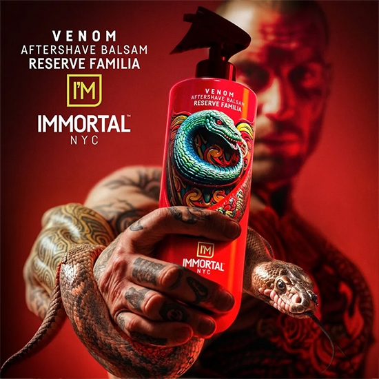 Снимка на Афтършейв одеколон - IMMORTAL - Venom - 500 ml