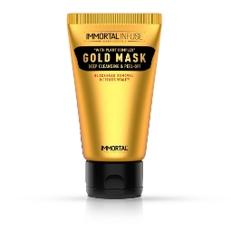 Imagine Masca  pentru puncte negre - aurie - IMMORTAL - 150 ml 