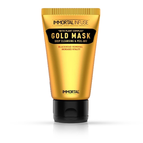 Imagine Masca  pentru puncte negre - aurie - IMMORTAL - 150 ml 