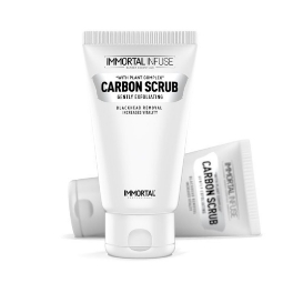 Scrub exfoliant fata - IMMORTAL - carbon - 150 ml 