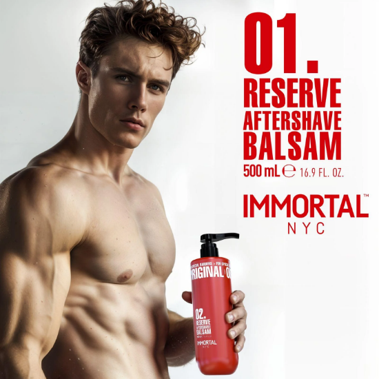 Imagine After shave balsam - IMMORTAL - Reserve 01 - 500 ml 