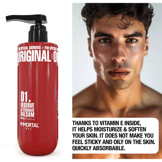 Imagine After shave balsam - IMMORTAL - Reserve 01 - 500 ml 