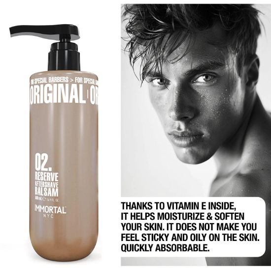 Imagine Aфтършейв балсам - IMMORTAL - Reserve 02 - 500 ml 