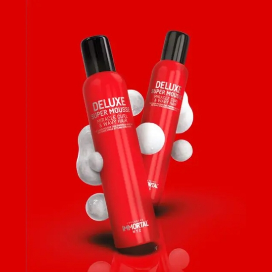 Imagine Spuma pentru parul cret - IMMORTAL - Deluxe - 300 ml  