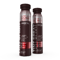 Спрей за оцветяване на косата - IMMORTAL - Тъмно кестеняво - 250 ml 