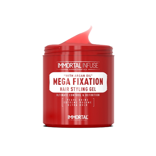 Снимка на Гел за коса - IMMORTAL - Mega Fixation - 500 мл