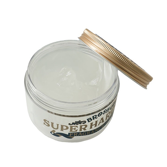 Снимка на Гел за коса - BROSH - Unscented Super Hard - 200 gr