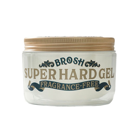 Снимка на Гел за коса - BROSH - Unscented Super Hard - 200 gr
