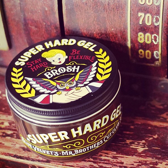 Imagine Gel pentru par - BROSH - Super Hard - 200 gr