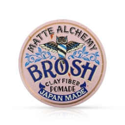 Imagine Ceara pentru par - BROSH - Pomade - Clay Fiber - 120 gr  