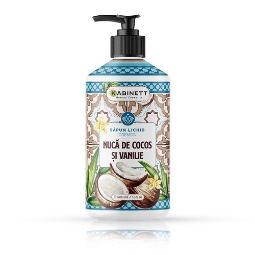 Imagine Sapun Lichid - KABINETT - 500 ml - Nuca de cocos si vanilie