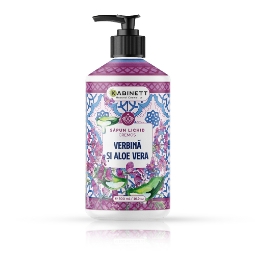 Imagine Sapun Lichid - KABINETT - 500 ml - Verbina si Aloe Vera 