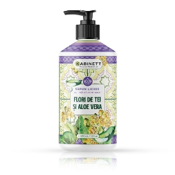 Imagine Sapun Lichid - KABINETT - 500 ml - Flori de Tei si Aloe Vera