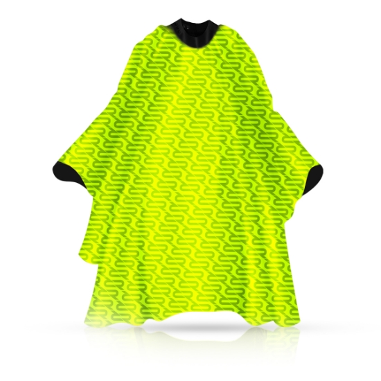 Imagine Бръснарска пелерина ROVRA - Зелена - неопренова яка - RT96 