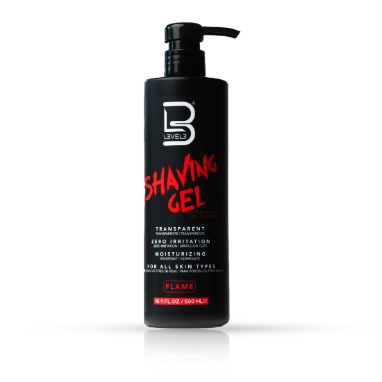 Снимка на Gel de ras - L3VEL3 - Flame - 500 ml
