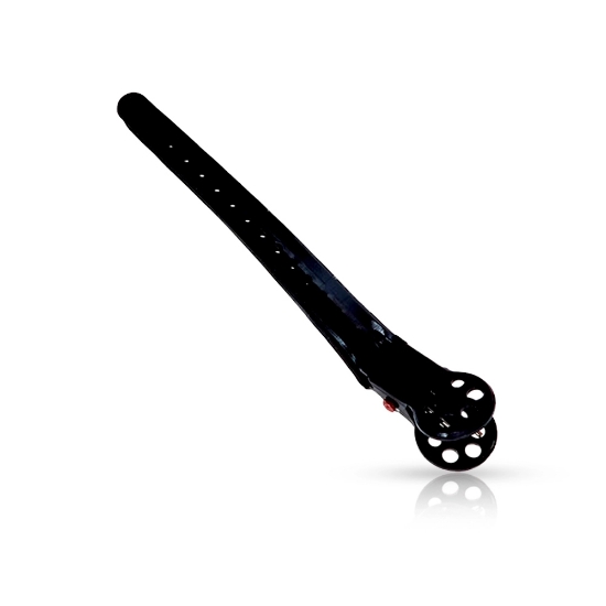 Снимка на Метални щипки за коса chignon - Y.S/PARK - 5 бр - Черни