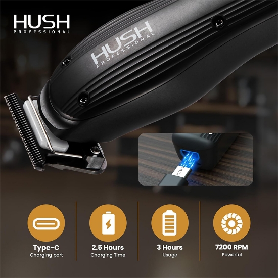 Снимка на Тример - HUSH PROFESSIONAL / T2 - 7200 об./мин - безжичен