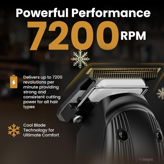 Imagine Masina de contur - HUSH PROFESSIONAL / T2 - 7200 RPM - fara fir 