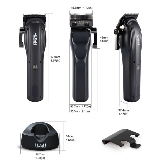 Снимка на Машинка за подстригване -  HUSH PROFESSIONAL / C2 - 7200 RPM - безжична