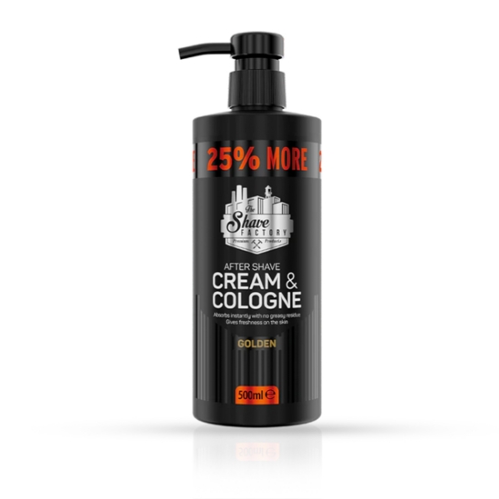 Imagine After shave crema  - Golden - SHAVE FACTORY - 500 ml