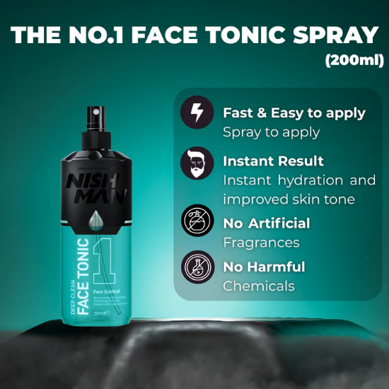 Imagine Tonic pentru fata - NISHMAN - Pure Control - 200 ml 
