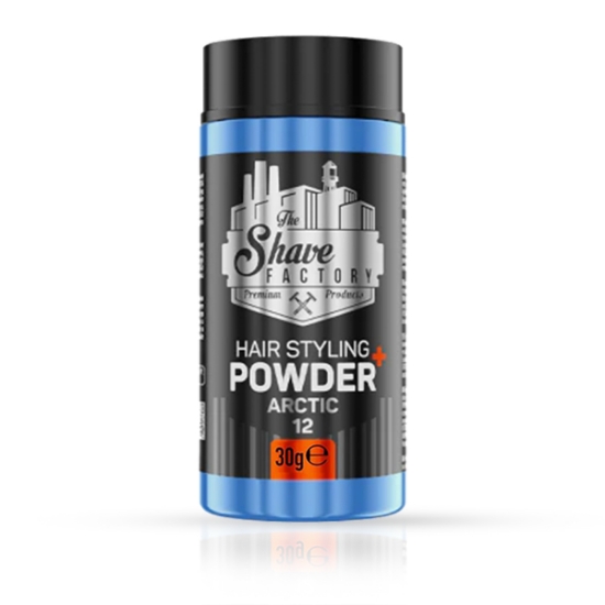 Снимка на Пудра за обем с матиращ ефект - SHAVE FACTORY - 30 gr - ARCTIC