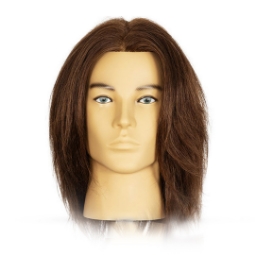 Снимка на Манекен глава EXALTO - THOMAS - 100% естествена коса