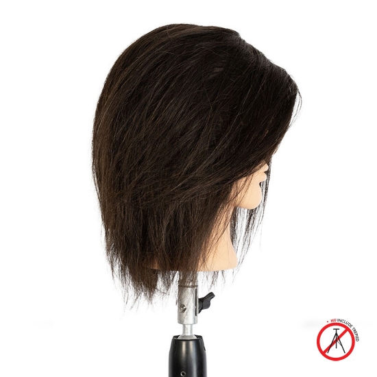 Снимка на Глава манекен EXALTO - ALEX - 100% естествена коса