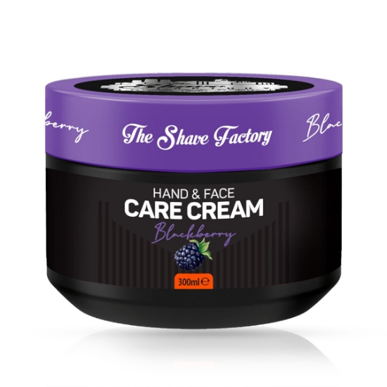 Imagine Crema de maini si fata - SHAVE FACTORY - Blackberry(mure) - 300 ml 