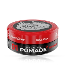 Снимка на Бляскава вакса за коса  -01-  SHAVE FACTORY  - Collagen - 150 ml  