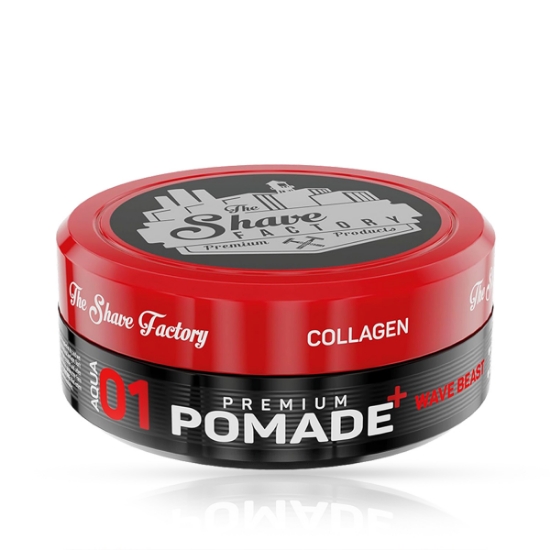 Снимка на Бляскава вакса за коса  -01-  SHAVE FACTORY  - Collagen - 150 ml  