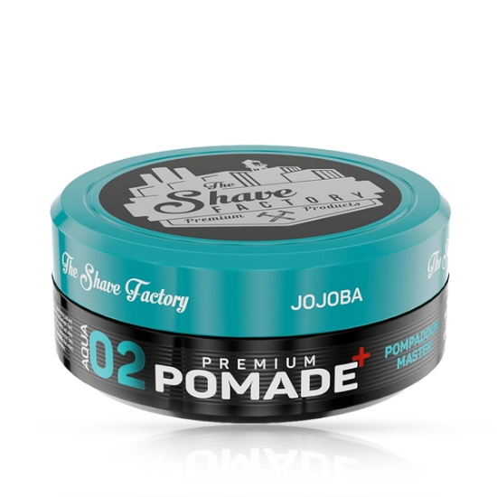 Снимка на Бляскава вакса за косa -02-  SHAVE FACTORY  - Жожобa - 150 ml 