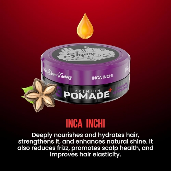 Снимка на Бляскава вакса за коса  -03-  SHAVE FACTORY  - Extravaganza - 150 ml 