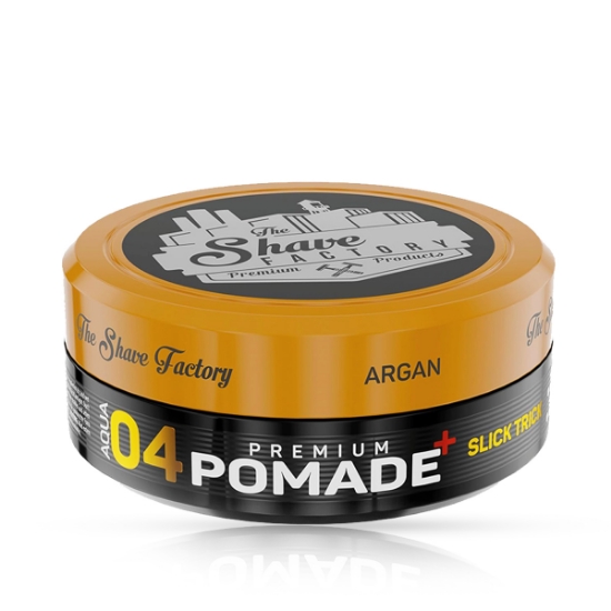 Снимка на Бляскава вакса за коса -04-  SHAVE FACTORY  -  Арганово масло - 150 ml