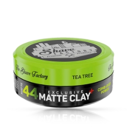 Снимка на Матираща вакса за коса  -44-  SHAVE FACTORY  - Чаено дърво - 150 ml