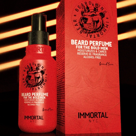 Снимка на Парфюм за  брада и мустаци- IMMORTAL  - Reserve 01 - 75 ml  