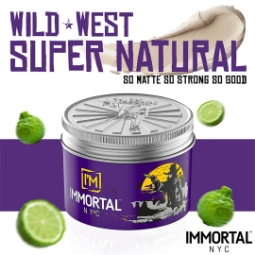 Матираща вакса за коса - IMMORTAL -Wild West - 100 ml  
