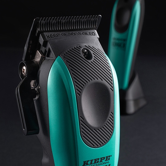 Imagine Set EDGE X - KIEPE - Masina de tuns + Masina de contur -  Ultra Thin - Albastru