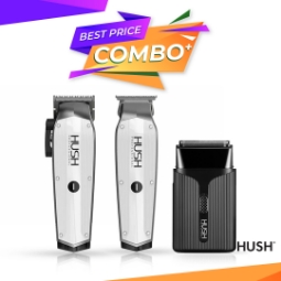 Imagine Set HUSH - Masina de tuns HU22C + Masina de contur HU22T + Masina de ras V2