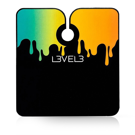 Снимка на Професионална пелерина  - L3VEL3  - неопренова яка - черна с цветна елементи - KRAY