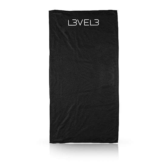 Снимка на Бръснарска хавлия - L3VEL3 - памук - черна